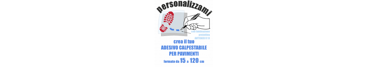 stickers calpestabile